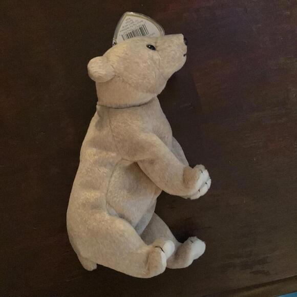 🍁Ty beanie baby Bear Almond April 14, 1999 - Picture 3 of 12